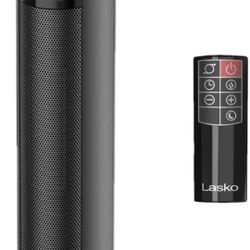 Lasko - Calentador Ceramico de Torre Eléctrico 22" con Temporizador y Potente 1500W: Calor Inteligente para tu Hogar.