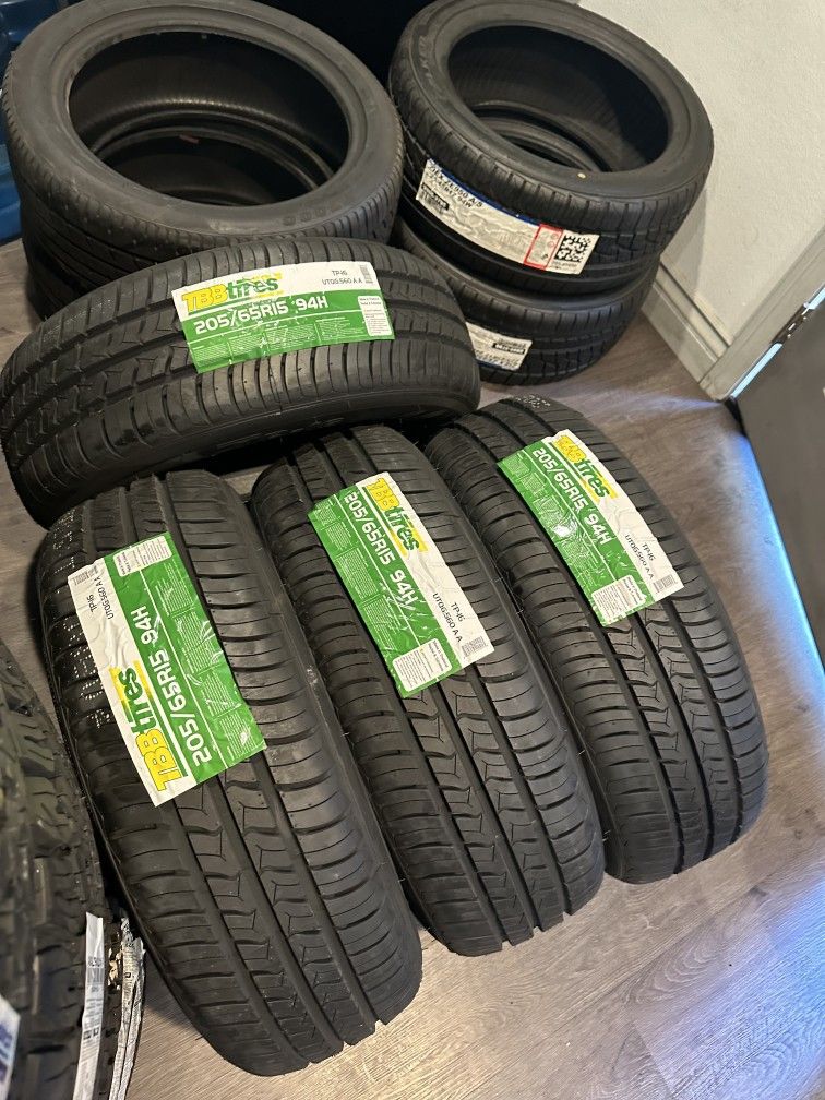 TBB TIRES 205 65R15 SET OF FOUR NEW TIRES For Sale In Pico Rivera CA tbb-tires-205-65r15-set-of-four-new-tires-for-sale-in-pico-rivera-ca