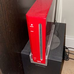 NINTENDO WII RED LIMITED EDITION