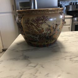 Japanese Or Chinese Clay Pot Satsuma