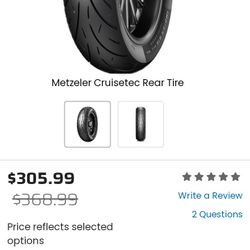 Motorcycle Tire Metzeler 180/55 ZR 18