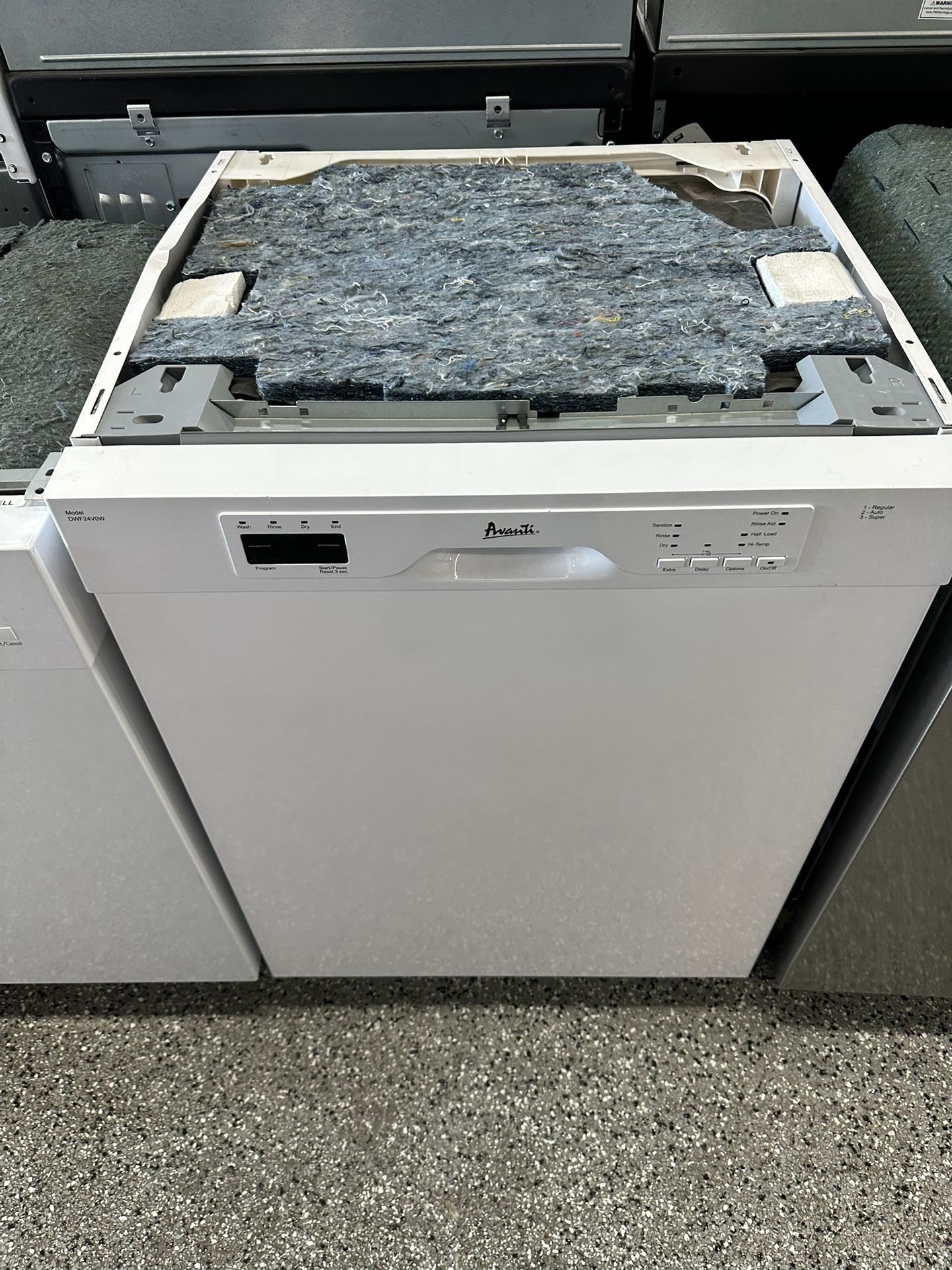 Avanti 24 Inch Dishwasher AS IS 