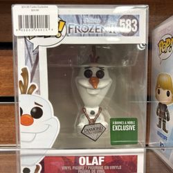 Olaf Frozen Two Diamond Collection Funko Pop, Barnes & Noble Exclusive