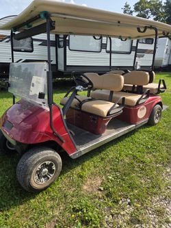 6 seater golf cart