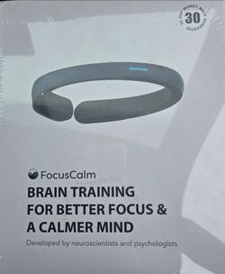 FocusCalm Brain Training Headband — Brand New, Unopened