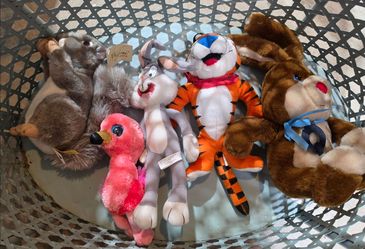 Retro nostalgia Stuffed animals.  stuffys 
$3 ea 
#stuffedanimals #nostalgia