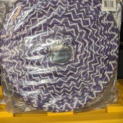 Purple Chevron Lantern/Linternas de papel con diseño de chevrones  color morado