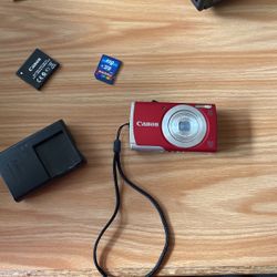 Canon PowerShot A2500 HD + Charger/Battery + 8Gb SSD