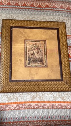 Two  Framed Wall Art Pictures