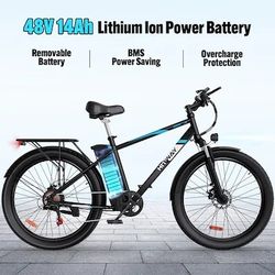 HitWay 26 Inch Electric E Bike 