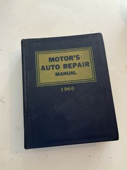 1966 motors Repair Manual