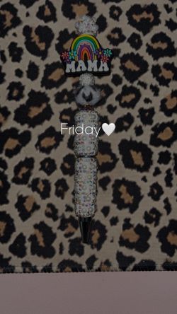 Mama 💐 Beaded Pen 