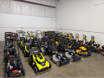 Blowout sales lawnmowers