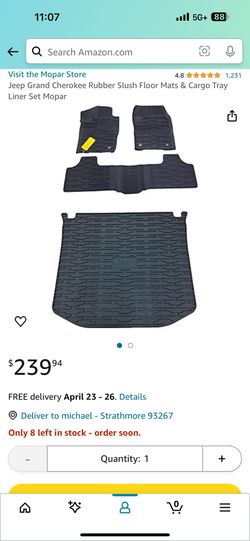 Jeep Grand Cherokee Mats