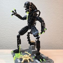 Lego/ Building Blocks - Aliens Xenomorph