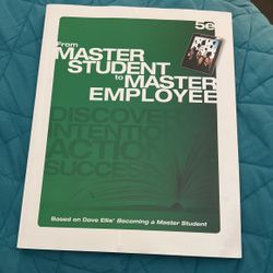 From Master Student To Master Employee 