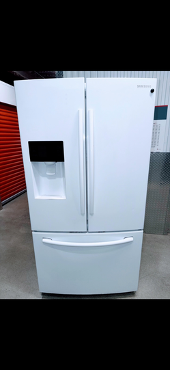 Sale!🔥Refrigerator Samsung white French door 36” inches wide / nevera heladera