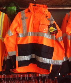 Class 3 Breathable, Waterproof, High Visibility Jacket
