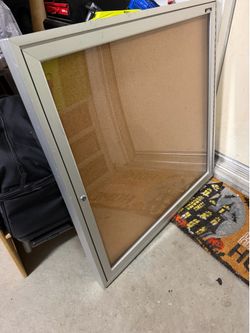 Display Case Cork Board (OBO)