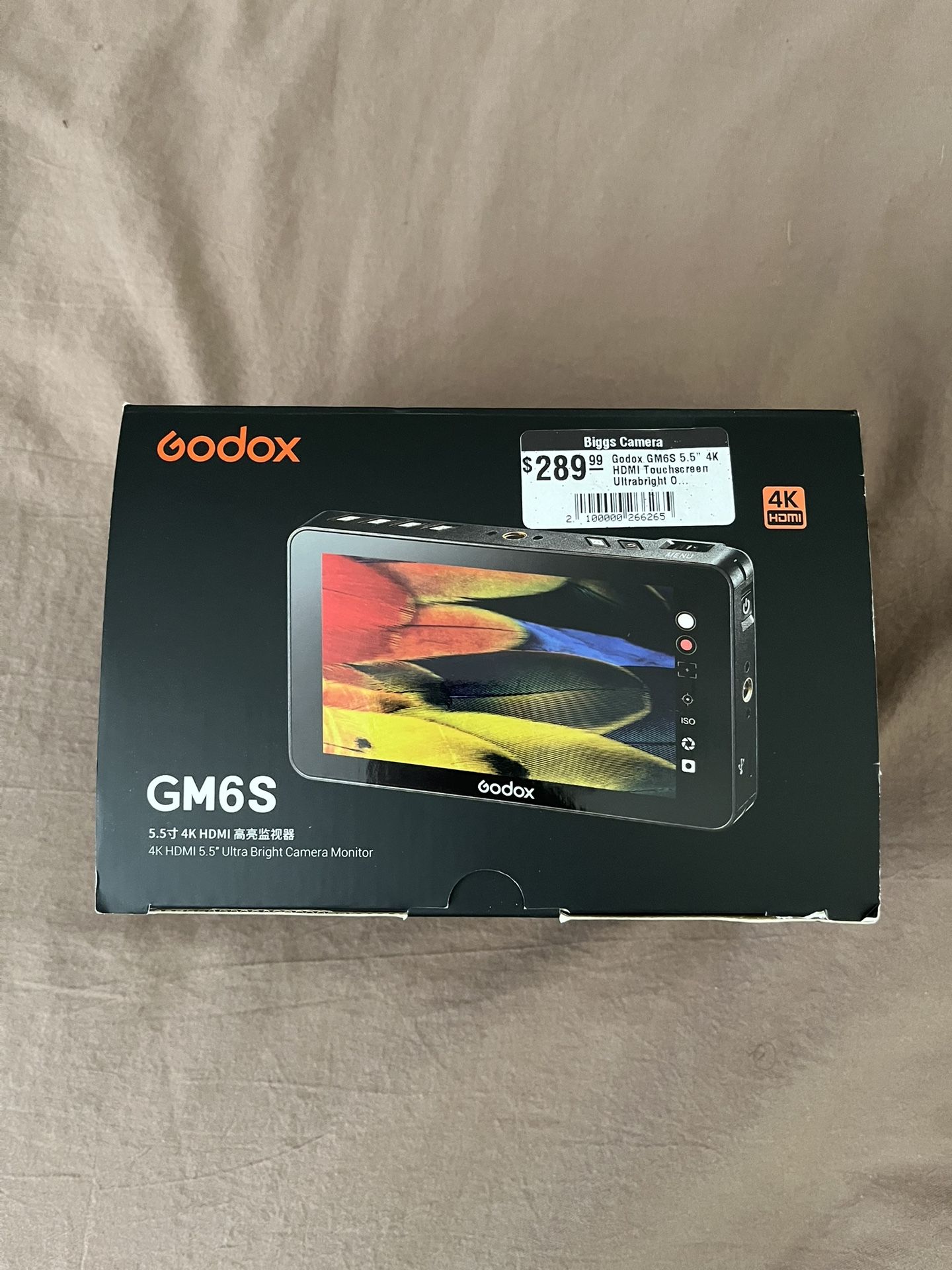 Godox GM6S 5.5" 4K HDMI Ultra
