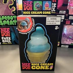NeeDoh Nice Cream Cone Blue