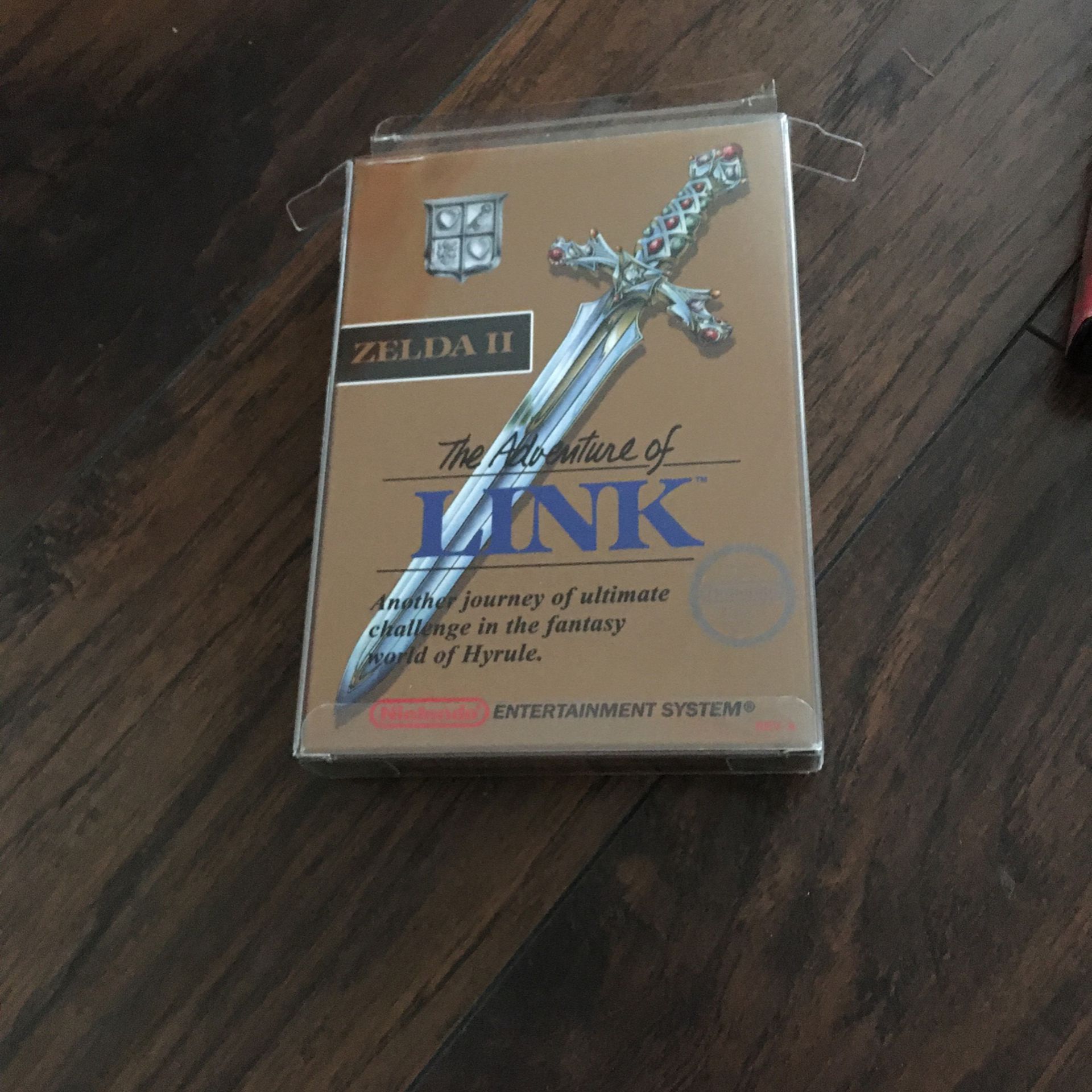 Box Only- The Adventures Of Link NES Box
