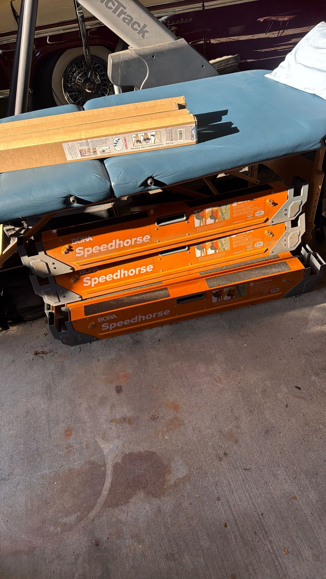 Set of (4) BORA Speedhorse 