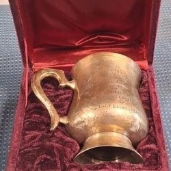 1981 HRH Prince Charles and Lady Diana Spencer Tankard With Velvet Display Box