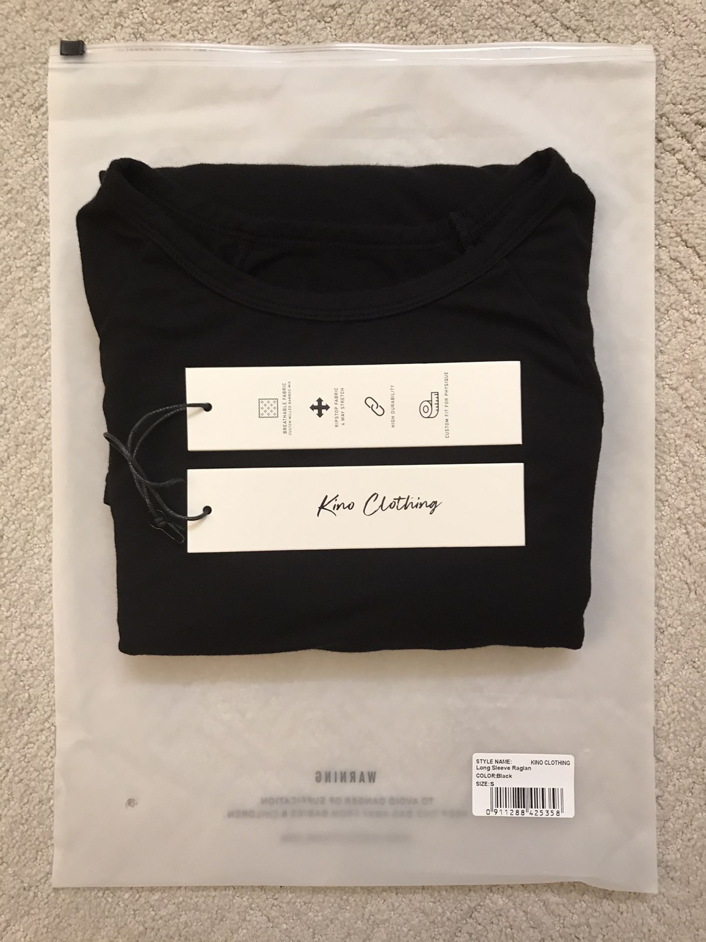 Kino Clothing Raglan Long Sleeve Shirt