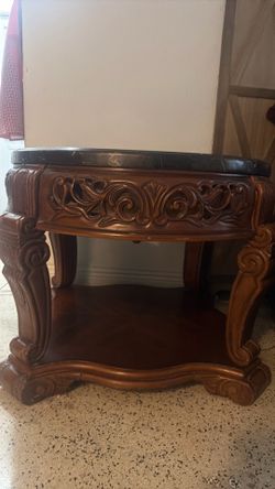 wood solid Caoba night table