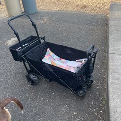 AthLike Extra Large Collapsible Wagon