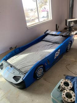 Race car Theme Twin Bed