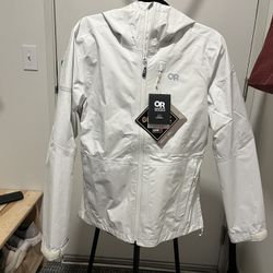 NWT W’s Large Outdoor Research  gortex Jacket
