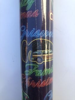 Merry Clarkmas National Lampoons Griswold Xmas Paper Roll - New 60 Sq Ft 