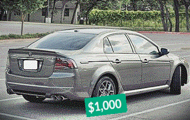 price$1000 Acura TL 2008