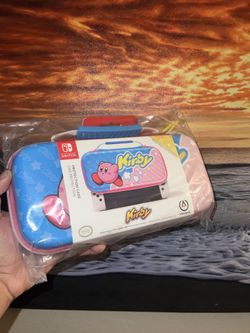 Official carrying Case for Regular Nintendo Switch Oled Or Switch Lite - Kirby Edition
