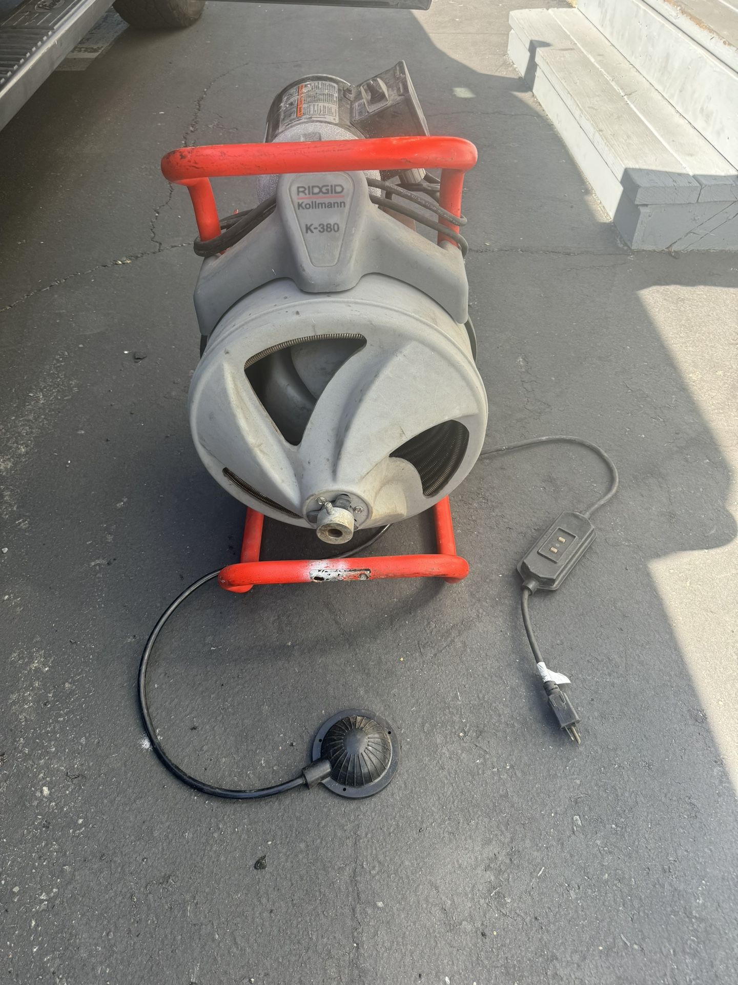 Ridgid snake K-380