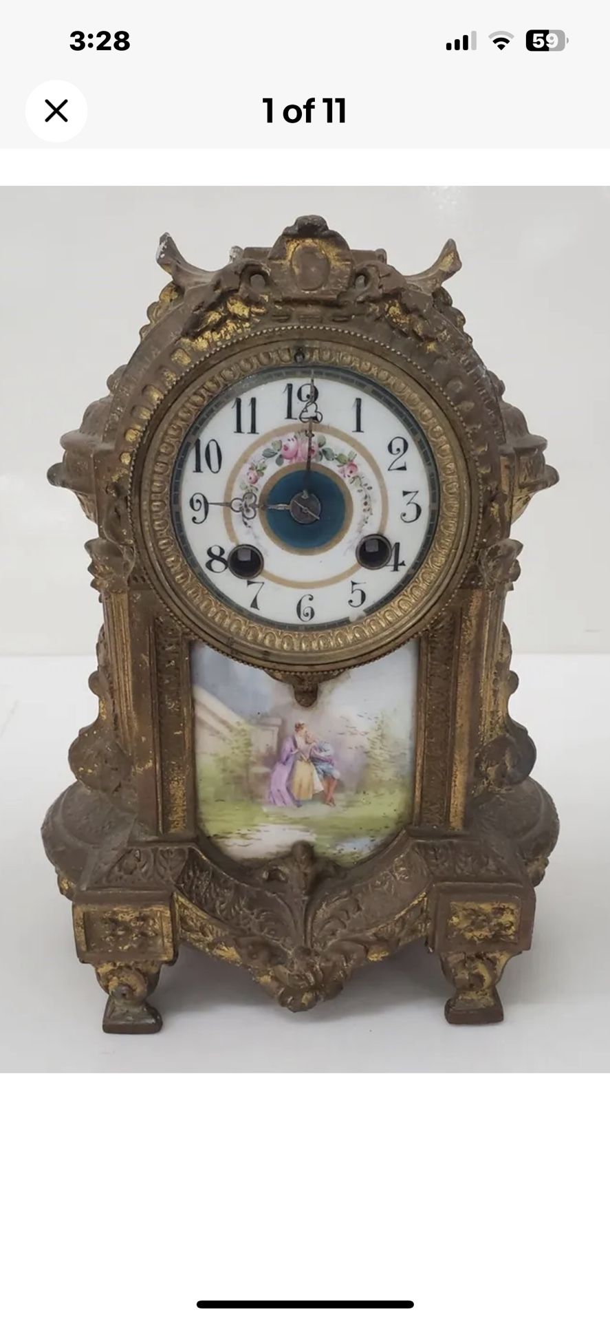 Ansonia Mantle Clock