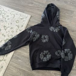 Denim Tear Hoodie (black)