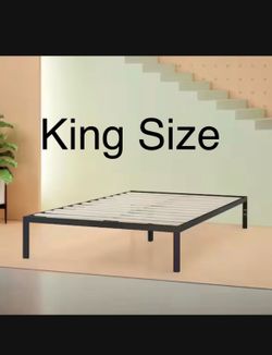 King size bed platform mattress base