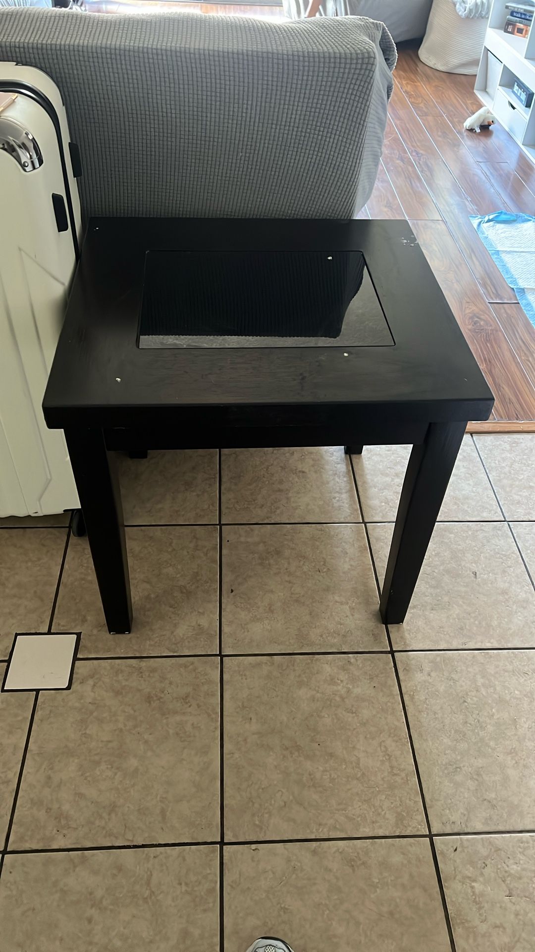 Table With Glass 