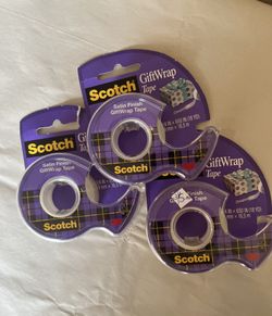 3 Gift Wrap Scotch Tapes