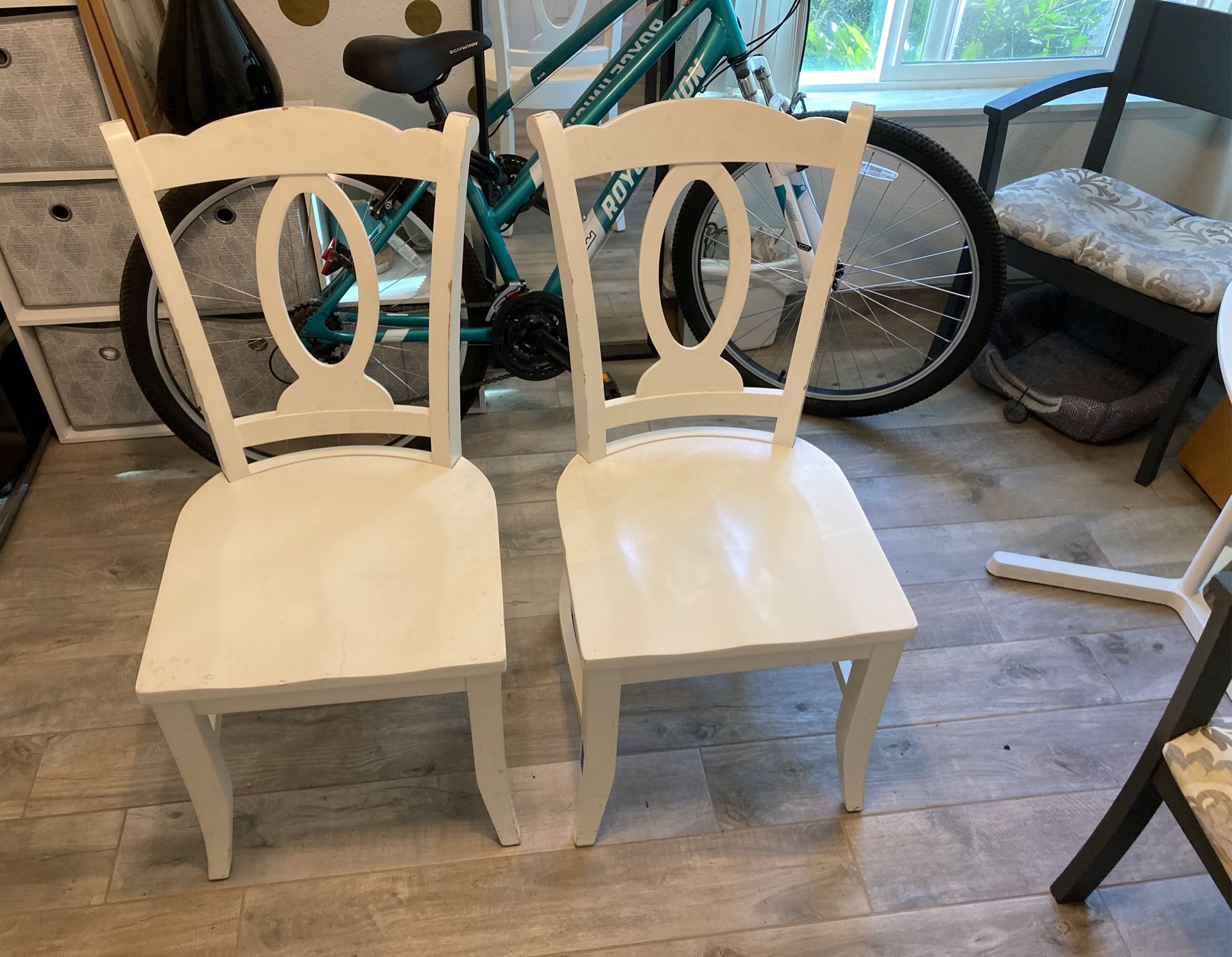 Set Of 2 Dining Table Chairs
