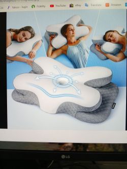 Osteo Pain relief sleeping servical neck pillow