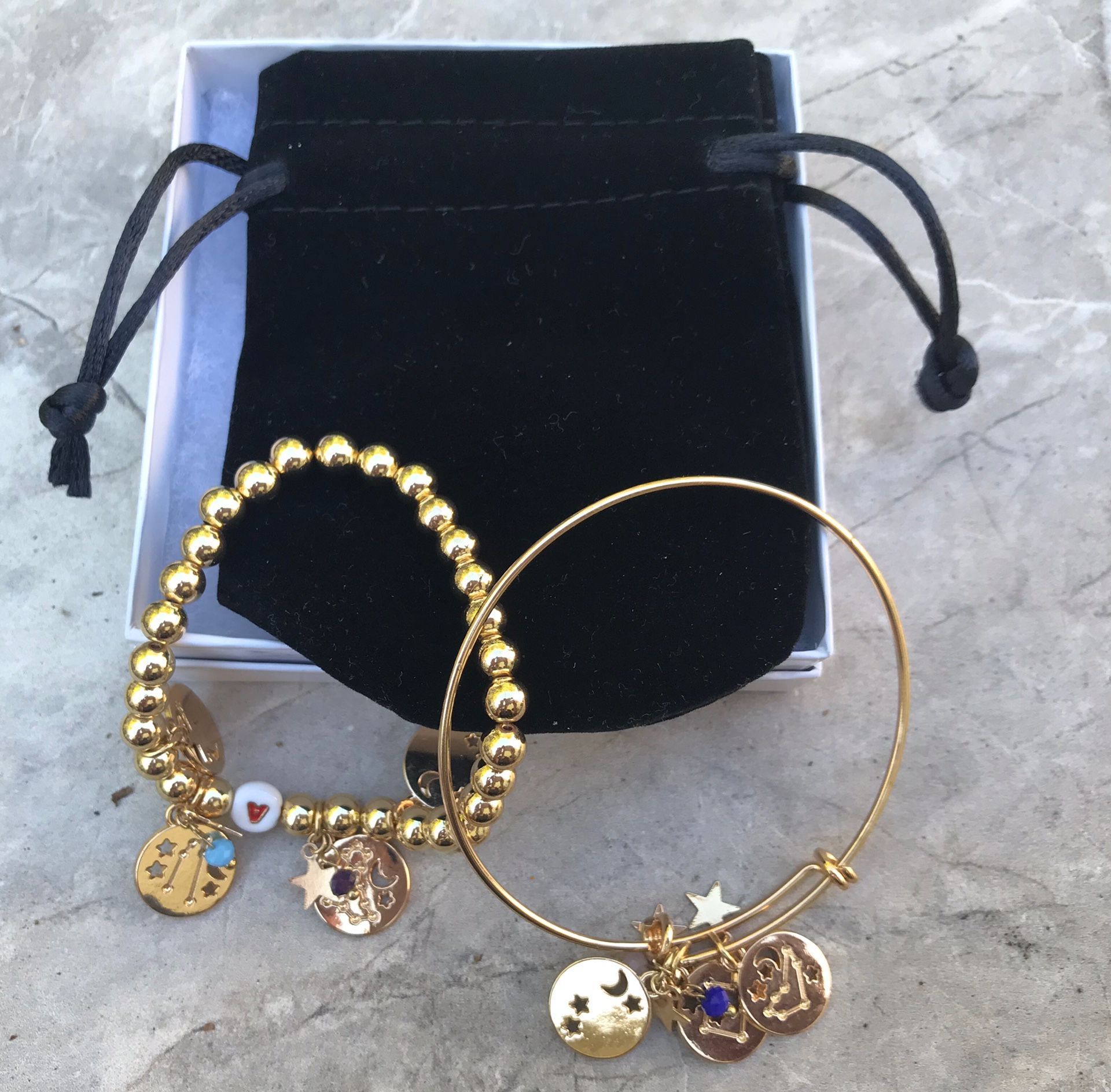 Gold bracelets, Bangle Bracelets, Charm Bracelet