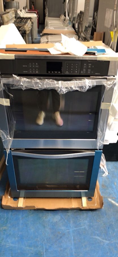 Brand new whirlpool stainless double oven with 1 year warranty