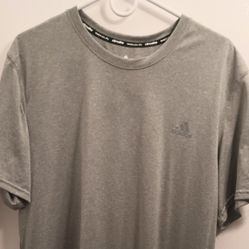 Adidas Men's Sport Shirt New Xl/Camisa Gris Deportiva Adidas  XL