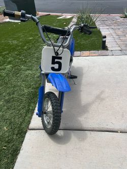 Razor blue electric bike