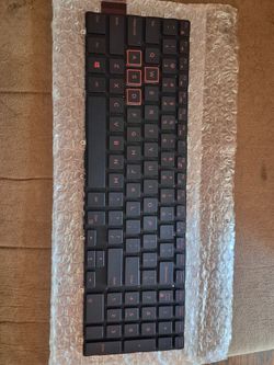Gaming laptop keyboard