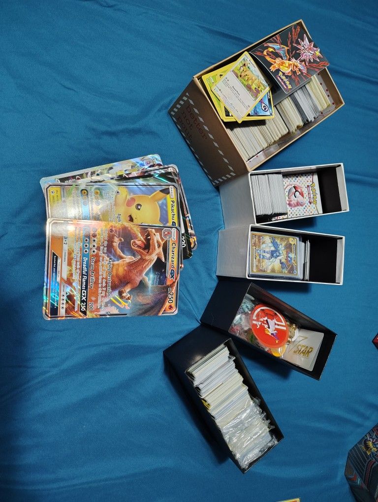 Pokemon Cards Old And New 